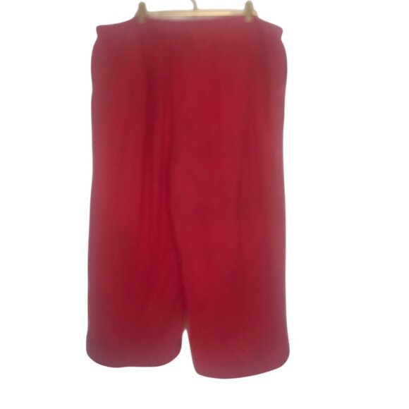 Calvin Klein Cotton Wide-Leg‎ Crop Pants XL Stretch Waist Comfortable Loungewear - Picture 3 of 8